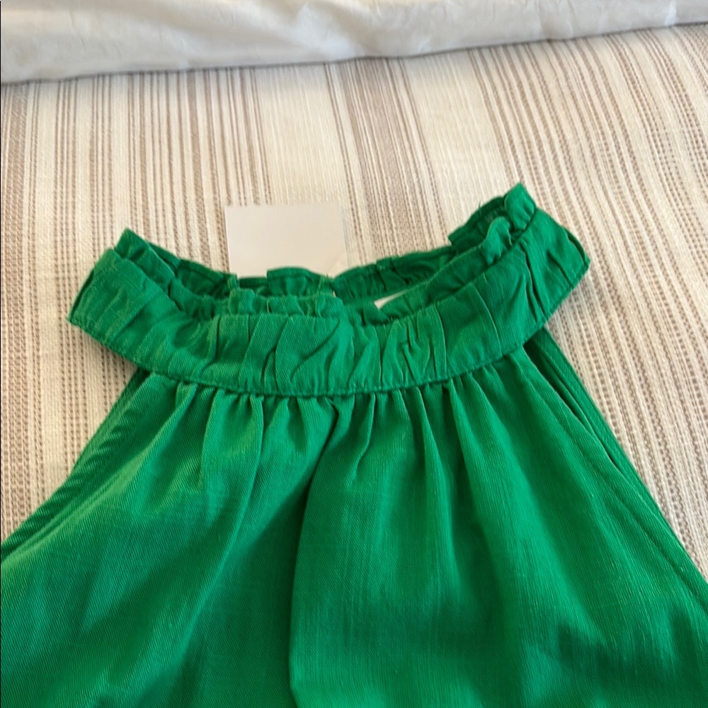 Green and Blue Halter Top - Picture 4 of 5